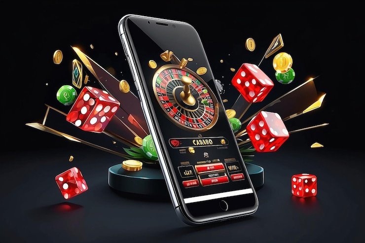 ai togel mobile app interface showing live-dealer table on smartphone